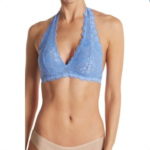 WISHLIST Lace Halter Bralette Mint sz. Small NWT - Picture 3 of 5